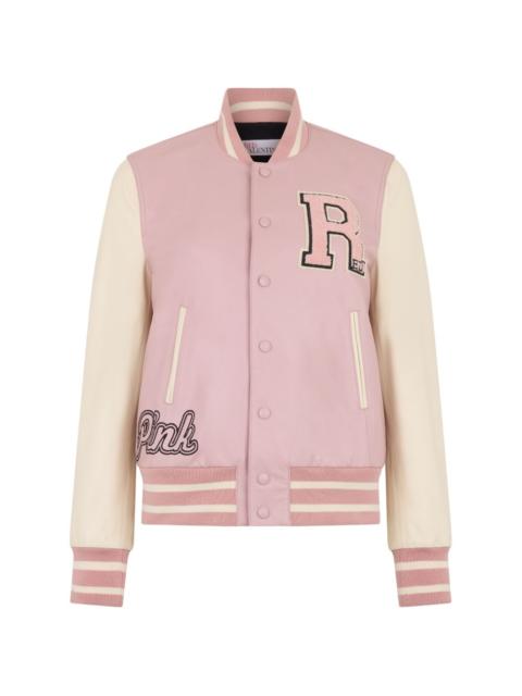 Valentino appliqué bomber jacket