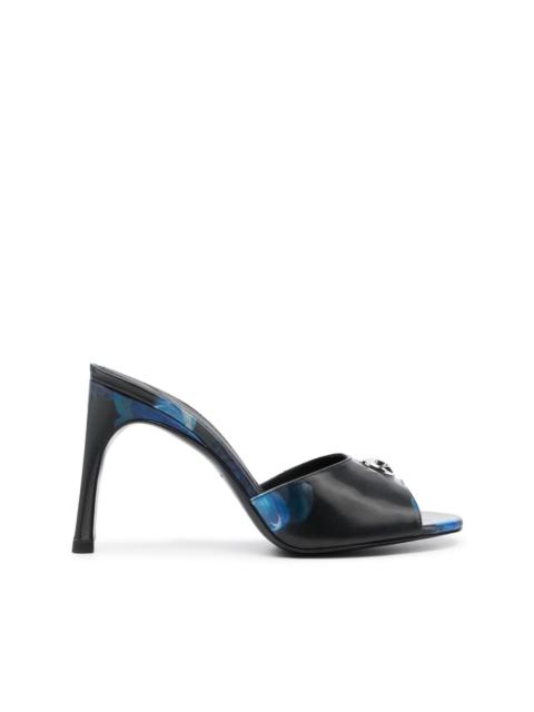 COPERNI logo-plaque holographic-print mules