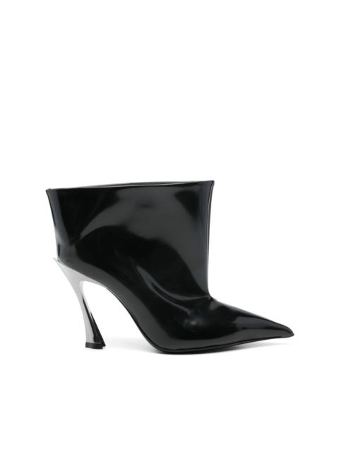 MUGLER 95mm Fang ankle boots