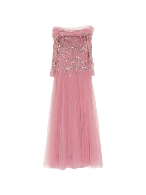 ZUHAIR MURAD crystal-embellished maxi dress