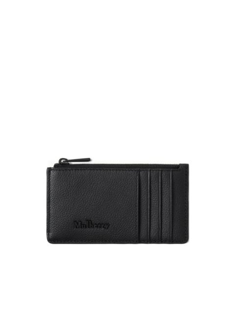 Mulberry zip-up card holder