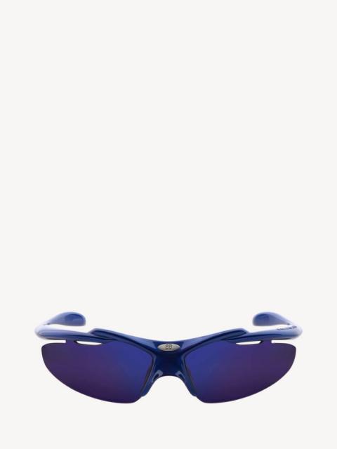 BALENCIAGA Turbo D-frame Sunglasses in Blue