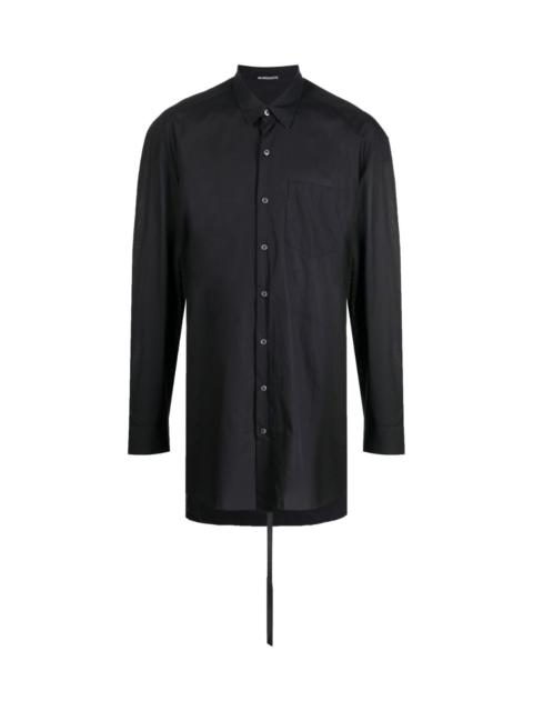 Ann Demeulemeester CESAR LONG-SLEEVE POPLIN SHIRT