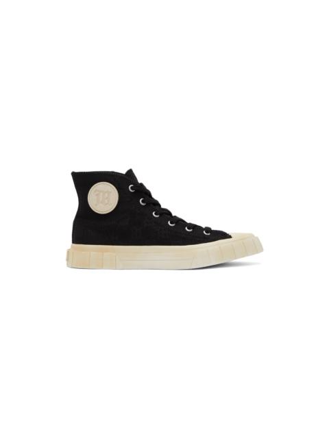 MISBHV Black Army High-Top Sneakers