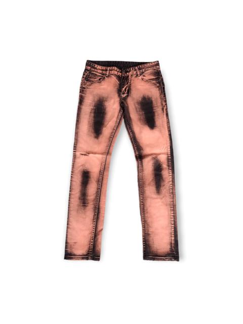 Other Designers Japanese Brand - New Sosoo Bleached Colour Distressed Jeans
