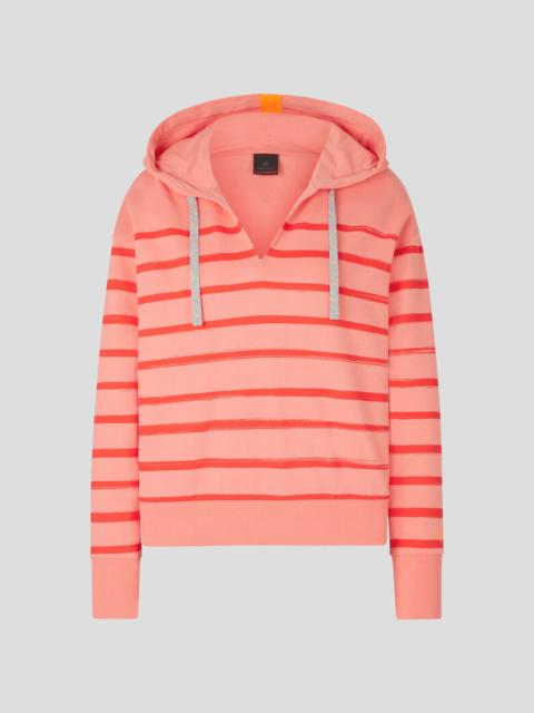 BOGNER Dawn Hoodie in Apricot/Red