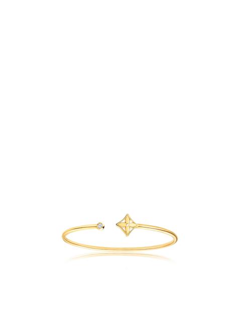 Louis Vuitton Idylle Blossom Twist Bracelet, Yellow Gold Gold. Size L
