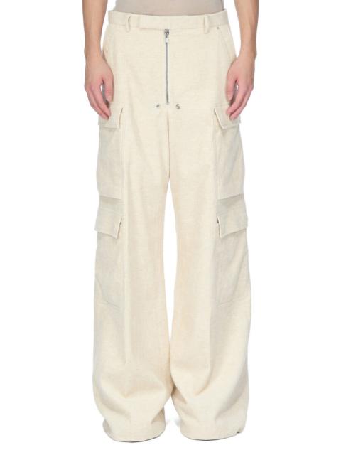 Rick Owens Off-White Concordians Tailored Cargobelas Cargo Pants