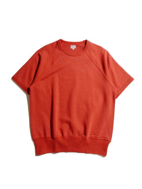 The Real McCoys The Real McCoy’s MC24120 9 Oz. Loopwheel S/S Sweatshirt Cherry