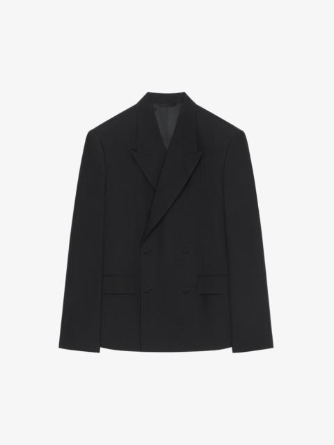 Givenchy BOXY FIT JACKET IN WOOL