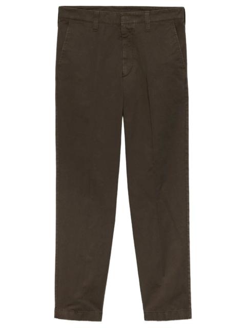 Prada Garment-Dyed Cotton Trousers