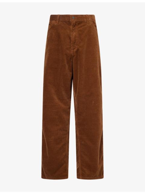 Carhartt WIP Simple Straight-Leg Corduroy Cotton Trousers