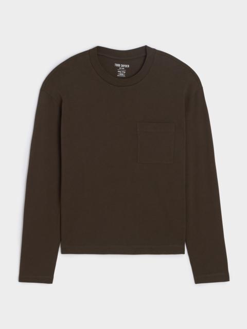 TODD SNYDER Boxy Jersey Tee
