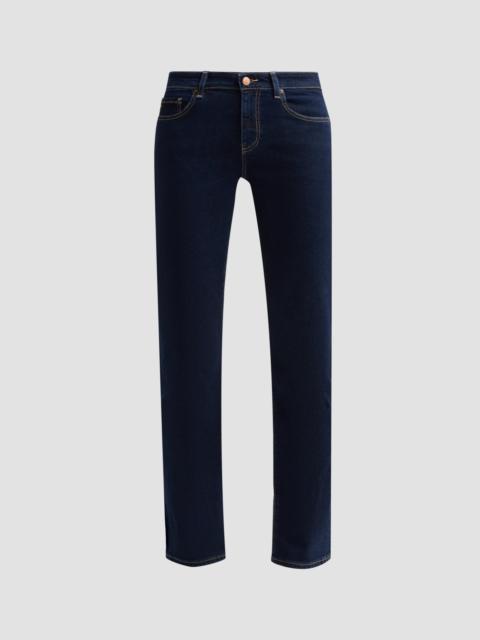 AG Jeans Women's Sandra Low-Rise Straight-Leg Jeans - Modern Indigo