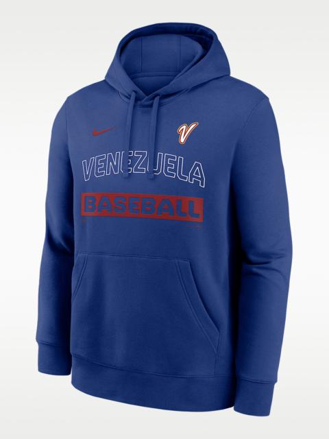 Nike Venezuela National Baseball Team 2026 World Baseball Classic Club Men's Nike Pullover Hoodie