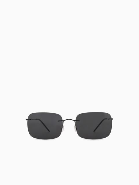 GIORGIO ARMANI MEN’S PILLOW SUNGLASSES