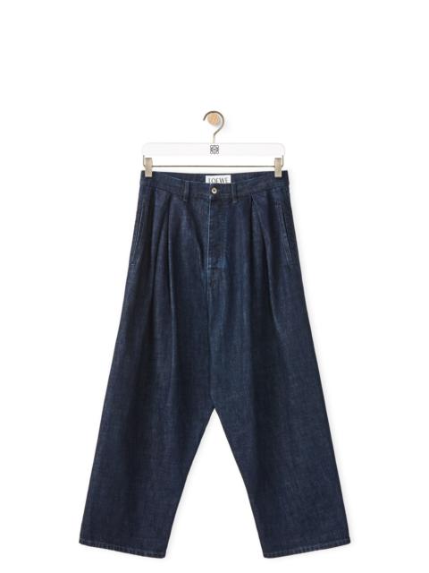 Loewe Low crotch denim trousers in cotton