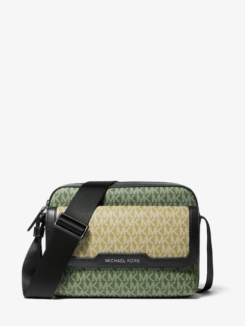 MICHAEL KORS Cooper Medium Signature Logo Camera Bag