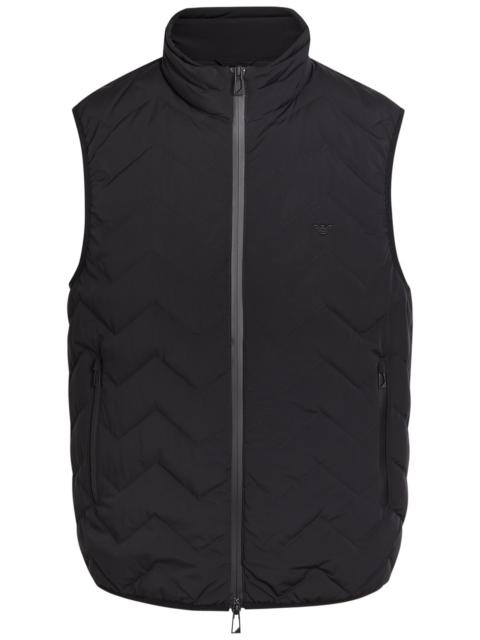 EMPORIO ARMANI Emporio Armani Water-repellent Padded Stretch-nylon Gilet