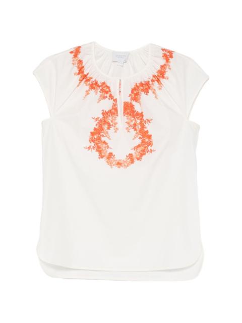 GIAMBATTISTA VALLI floral blouse