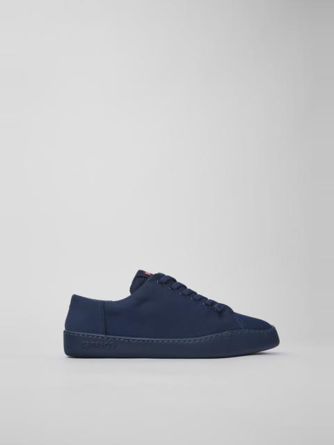 CAMPER Peu Touring Blue Textile Sneaker for Men