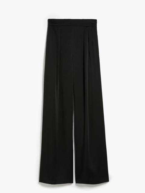 Max Mara VERVE Flowing satin trousers