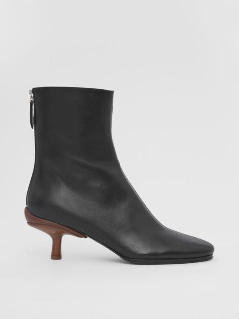 Burberry Lambskin Kitten-heel Boots