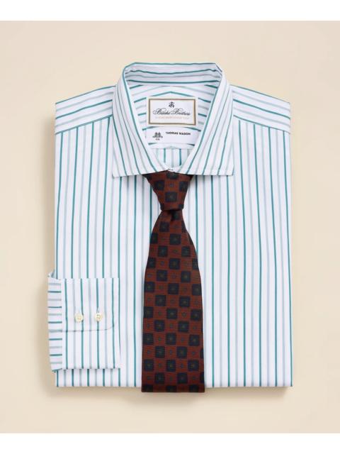 Brooks Brothers Brooks Brothers X Thomas Mason® Cotton English Spread Collar, Striped Dress Shirt