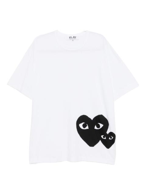 Comme des Garçons PLAY heart-print T-shirt