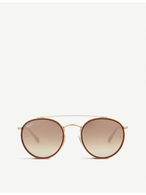 Ray-Ban Rb3647 round-frame sunglasses