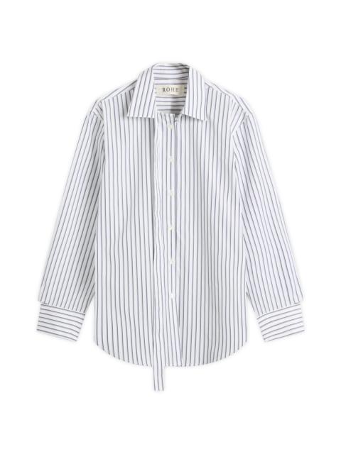 RÓHE Róhe Deconstructed Striped Shirt