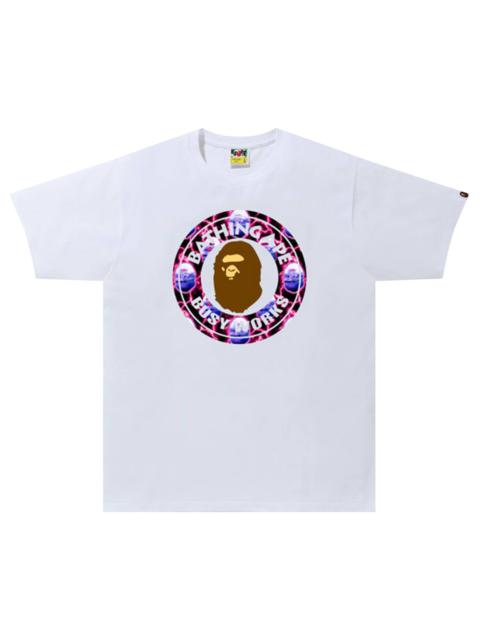 BAPE Lightning Busy Works Tee 'White/Black'