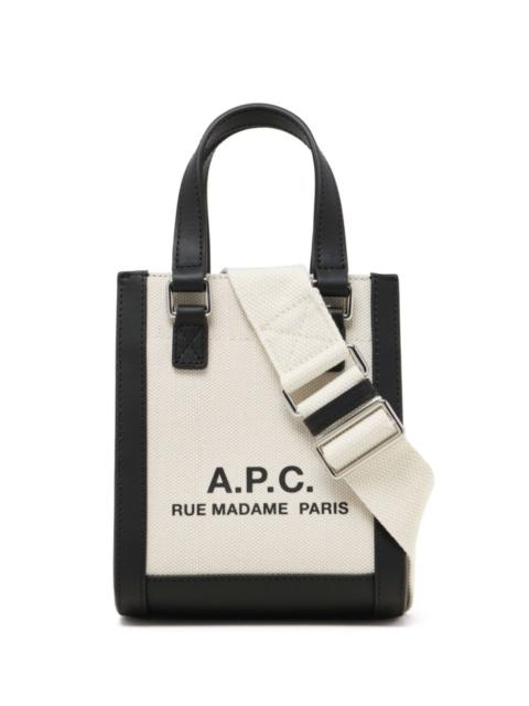 A.P.C. Camille 2.0 canvas tote bag