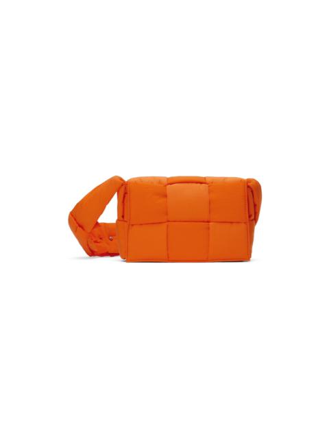 Orange Small Padded Tech Cassette Bag