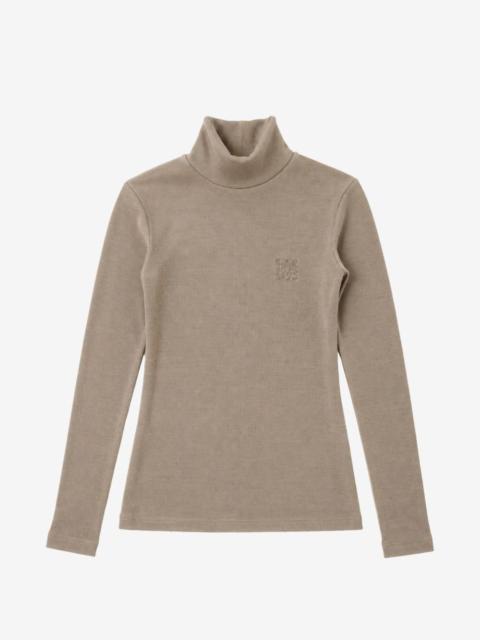 Max Mara ribbed-knit roll-neck sweater