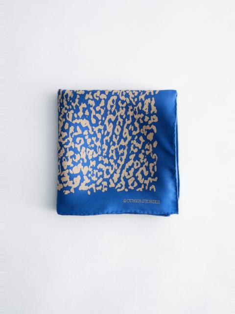 & Other Stories Printed Silk Scarf