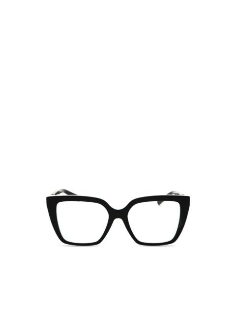 Tiffany & Co. oversized cat-eye frame glasses