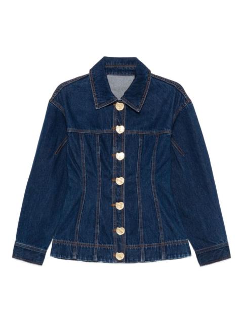 Aje. Gianna buttoned-up denim shirt