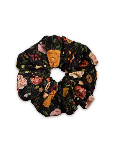 La DoubleJ Giga floral-patterned scrunchie