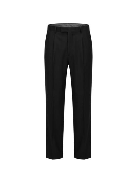 Jil Sander pleated pressed-crease trousers