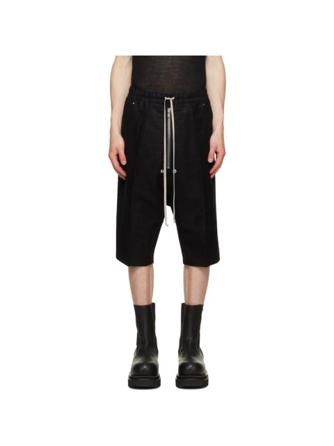Rick Owens Black Tower Bela Pods Shorts