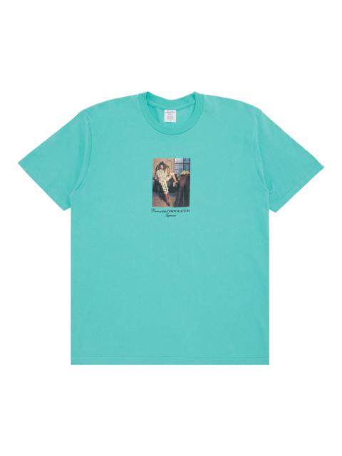 Tシャツ・カットソー Supreme x Bernadette Corporation Fuck T-Shirt Teal Supreme Supreme x Bernadette Corporation Fuck Tee 'Teal