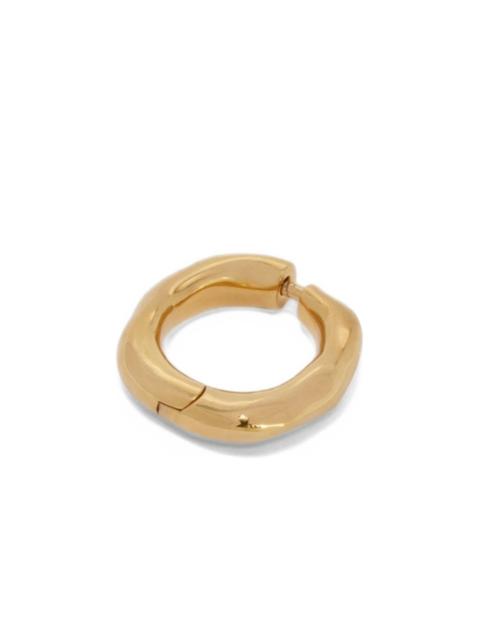 Jil Sander Cannolo hoop brooche