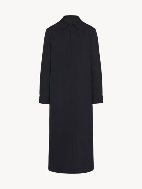 The Row Mable Dress in Wool and Viscose