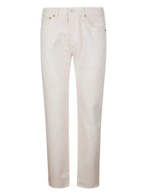 Levi's 501 buttoned straight-leg jeans