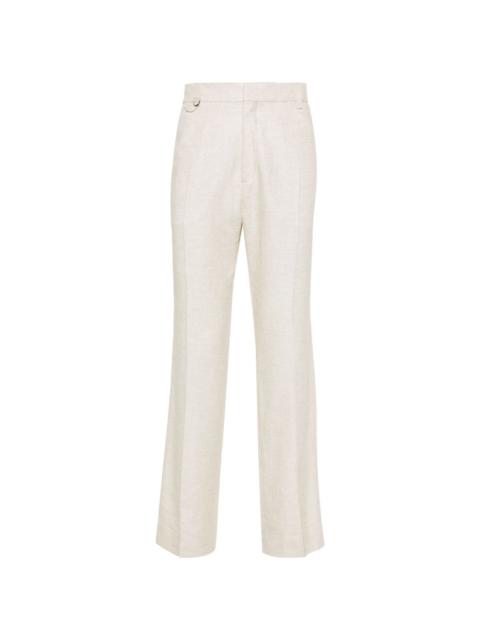 JACQUEMUS straight-leg tailored trousers
