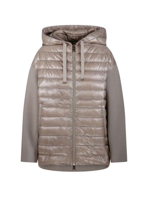 Herno hooded quilted jacket