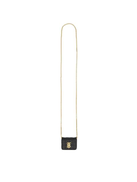 Burberry quilted Lola AirPods Pro case