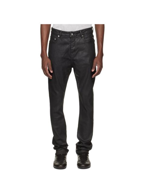 Rick Owens DRKSHDW Black Temple Detroit Cut Jeans