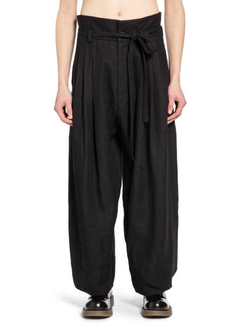 Ziggy Chen High Waist Belted Trousers